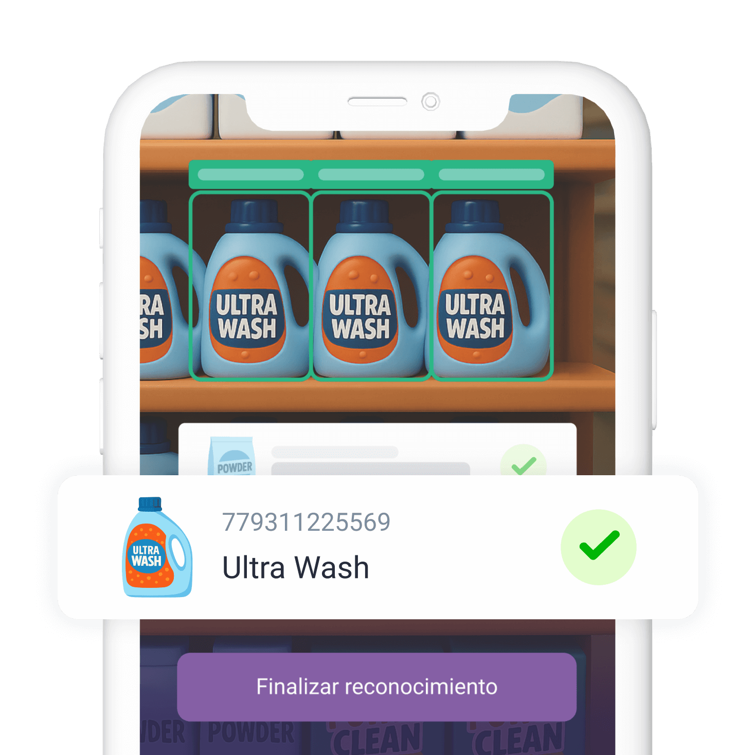 Formulario por categorías en la app